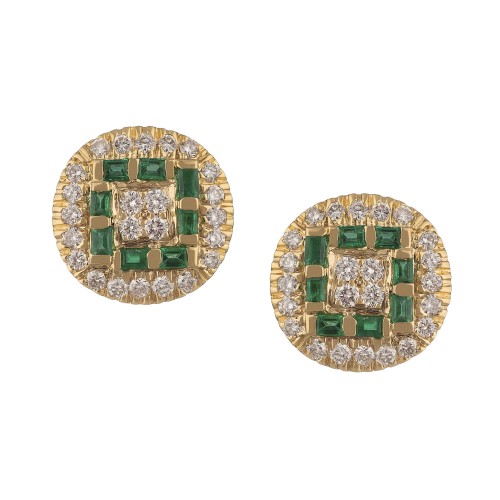 EMERALD EARRING _ T BAGS 10